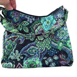 GREAT BUY! TWO PIECES! Nice Vera Bradley tote, excellent condition &Blue wallet!